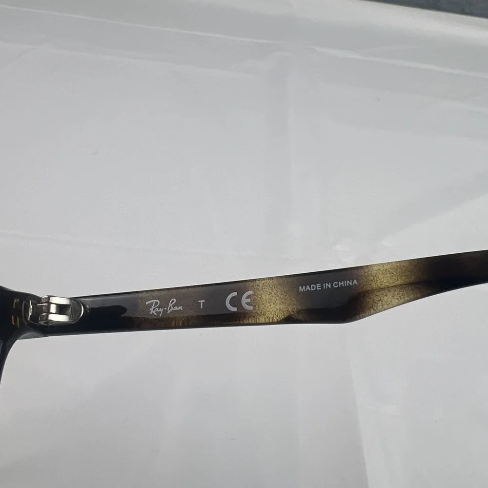 Ray Ban Kids Eyeglasses RB 1562 3685 Glossy Brown Tortoise 48-16-125 Authentic